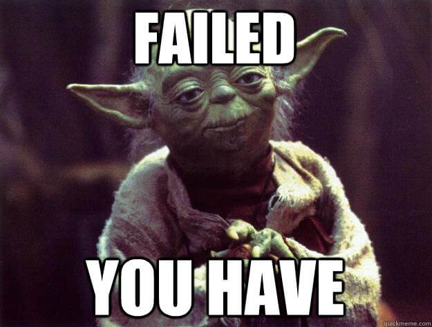 failed